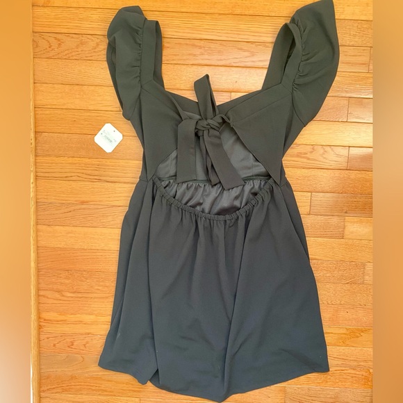 NWT Altar'd State Open Back Ruffle Tie Dress - Picture 4 of 5